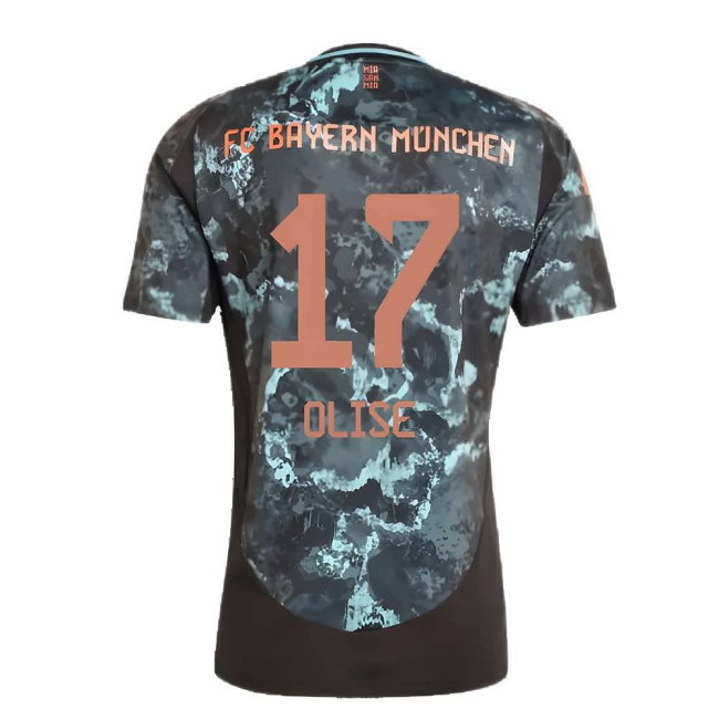 2024-2025 Bayern Munich Away Shirt (Olise 17)-SoccerKits Hub | Buy Soccer Jerseys Online